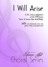I Will Arise SATB choral sheet music cover